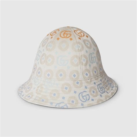 gucci baby hats|Gucci Baby Double G geometric cotton hat.